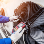 Cased Axial Fan for HVAC Systems